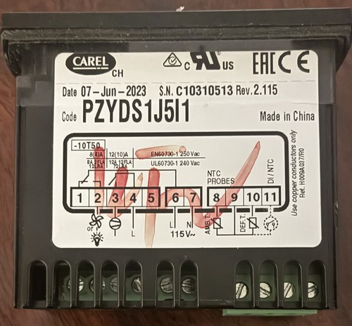 Regolatore temperatura - di,